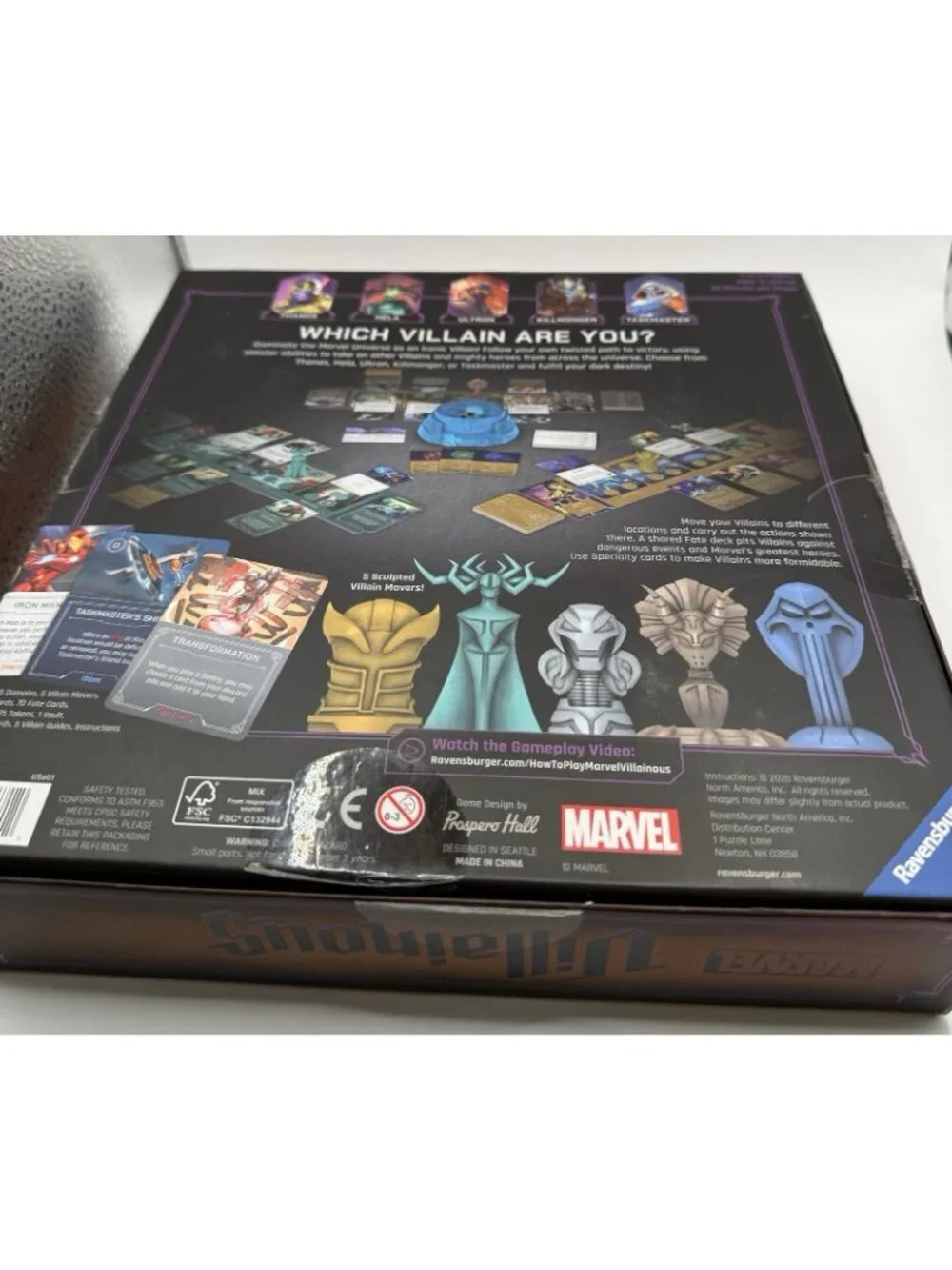 Disney Marvel Villainous Infinite Power Board Game READ!